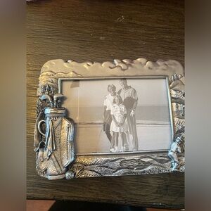 Silver Golf Accent Picture Frame by